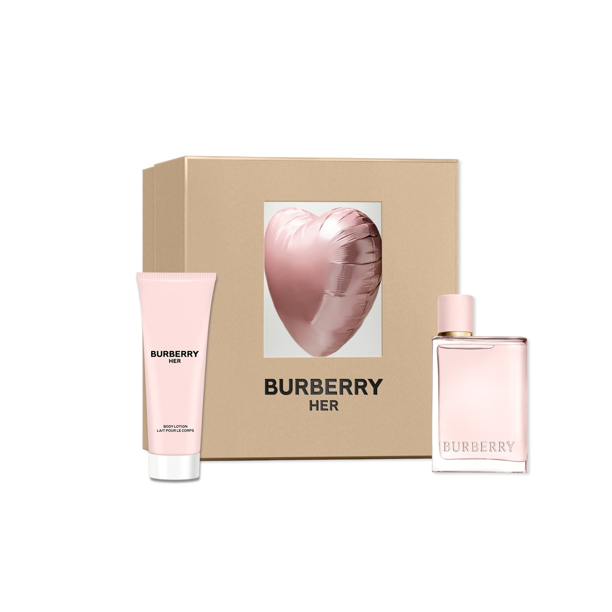 Burberry Her 2PC Gift Set Women EDP Spray 1.6 oz + Body Lotion 2.5  display picture 1