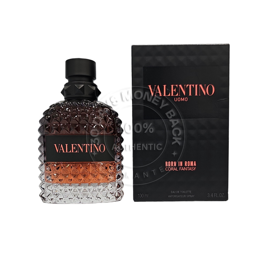 【期間限定販売】VALENTINO UOMO BORN IN ROMA 50ml Born In Roma For Him Eau De Toilette Spray 50 Ml in Rubin