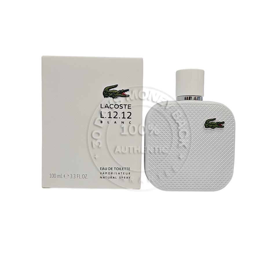 LACOSTE L.12.12 BLANC 50ml 2本セット Lacoste Men's 2-Pc. L.12.12 Blanc Eau de Toilette Gift Set