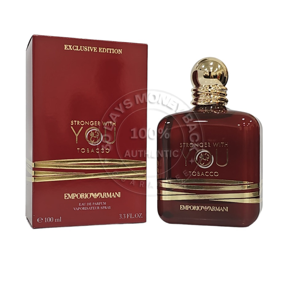 Giorgio Armani Stronger With You Tobacco 3.3 oz / 100 ml EDP Unisex Spray