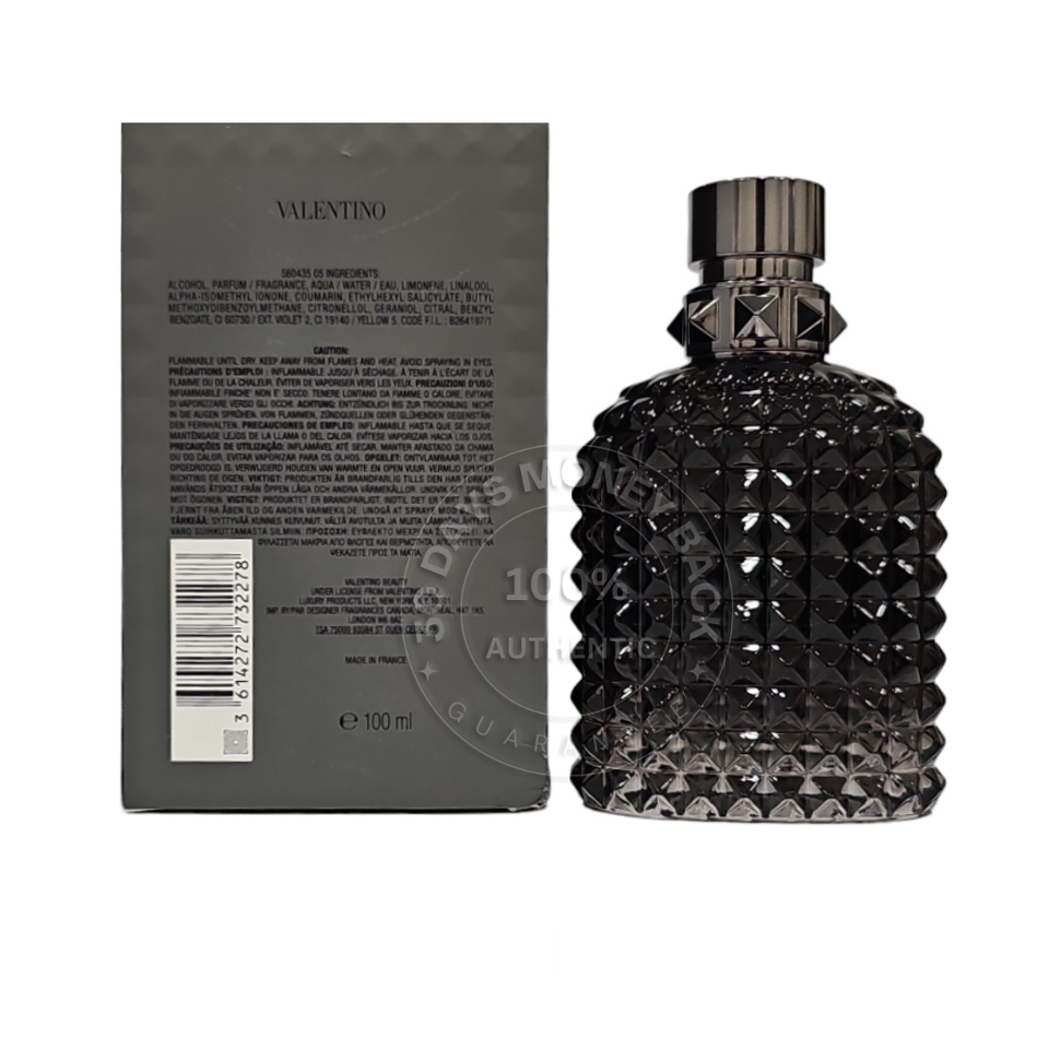 香水(男性用) VALENTINO UOMO INTENSE 100ml Uomo INTENSE By Valentino Eau De parfum 3.4 oz/ 100 ml Spray