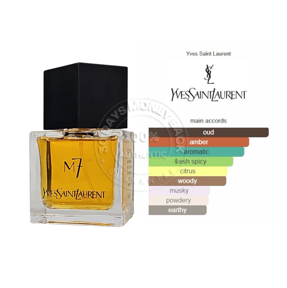 Yves Saint Laurent M7 Oud Absolu EDT 2.7 oz / 80 ml Men